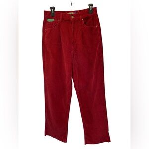 Empyre  Tori Pleated Wine Corduroy Skate Pants size M